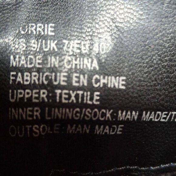 JustFab Embroidered Floral Combat Boots – Women’s 9 (Like New) - Picture 6 of 6